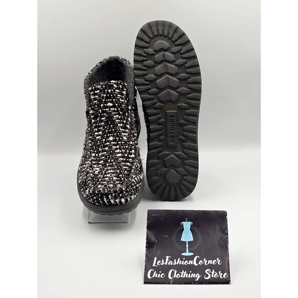 Hey Dude Women's Gray Denny Chevron Blue Lightweight Ankle Boots Size 11 2866 - Picture 4 of 16